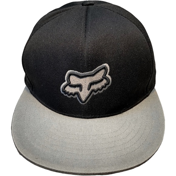 FOX RACING HAT SNAP BACK FLAT BILL - Picture 1 of 2